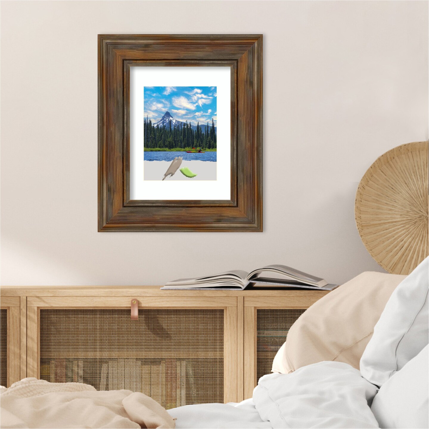Alexandria Wood Picture Frame, Photo Frame, Art Frame