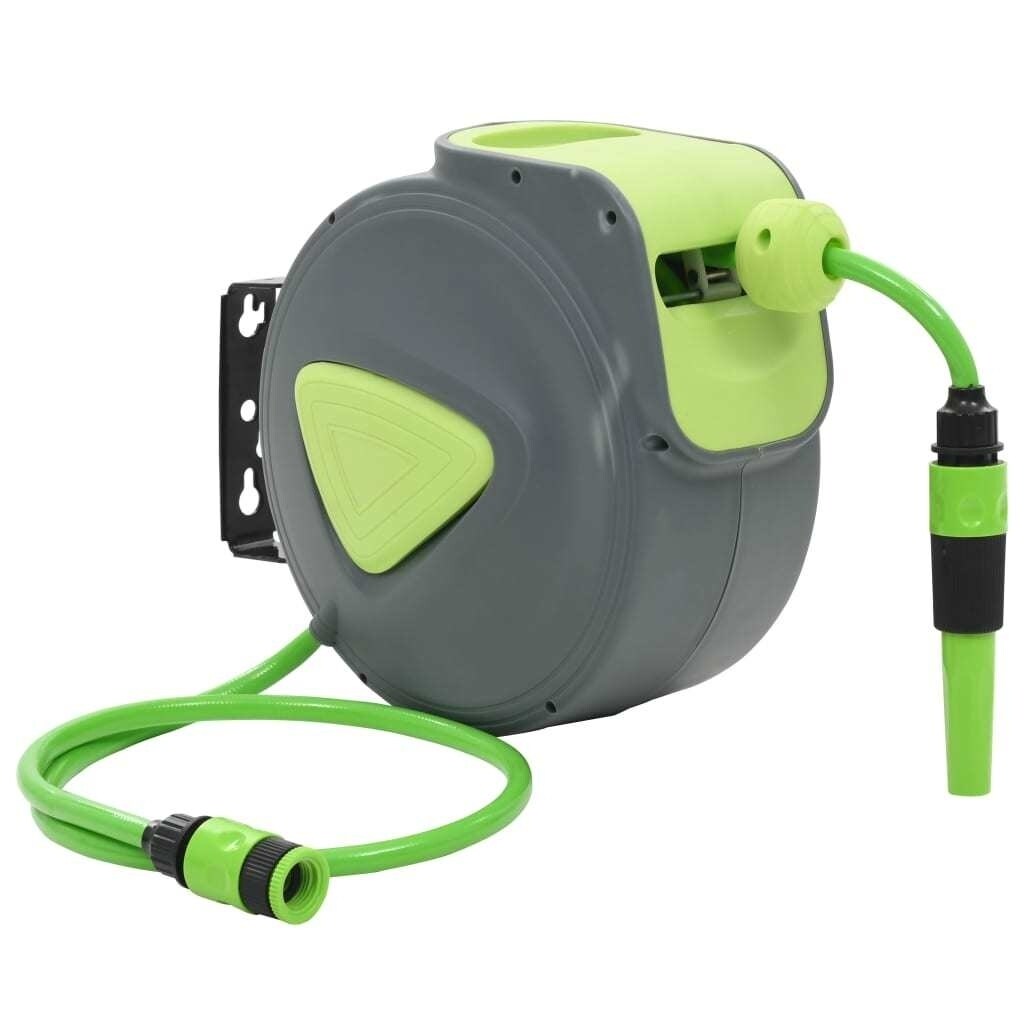 SKUSHOPS Automatic Retractable Water Hose Reel Wall Mounted 32.8+3.3