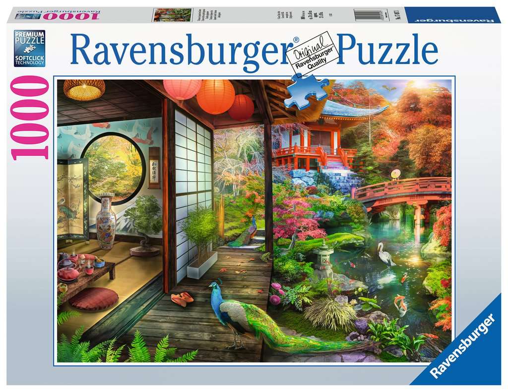 Ravensburger Kyoto Japanese Garden Teahouse Jigsaw Puzzle