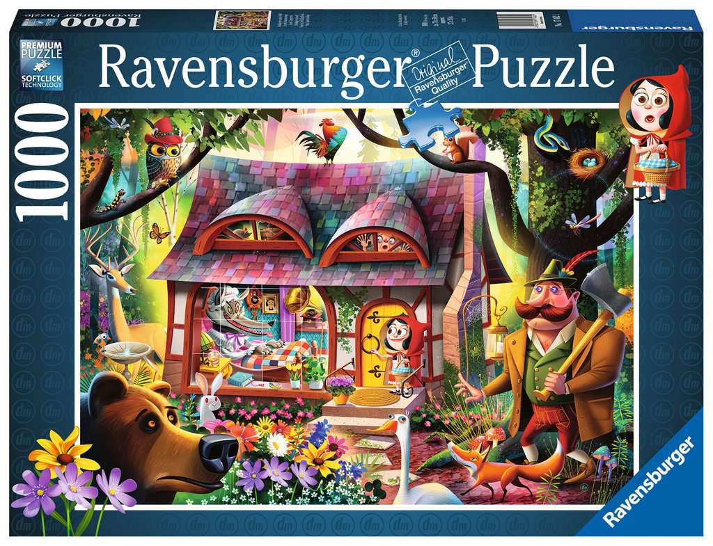 Ravensburger Come In, red Riding Hood 1000p Jigsaw Puzzle