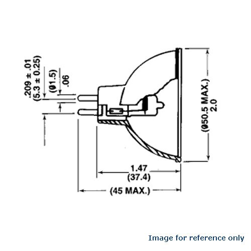EXR 300w 82v MR13 Halogen Bulb - 54392 Replacement Lamp