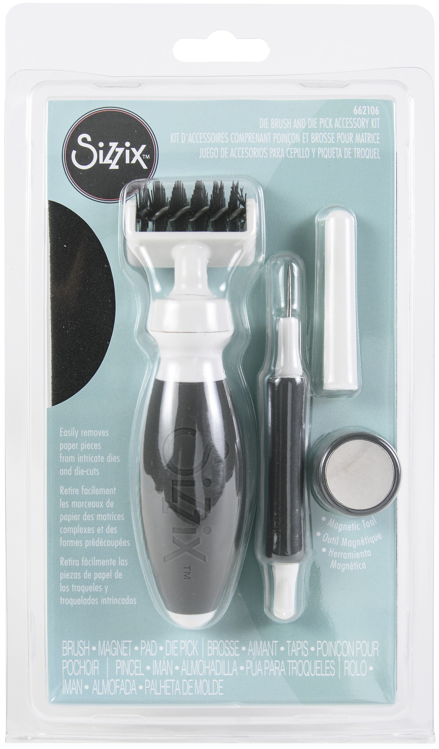 Sizzix Accessory Kit-Making Tool Die Brush &#x26; Pick