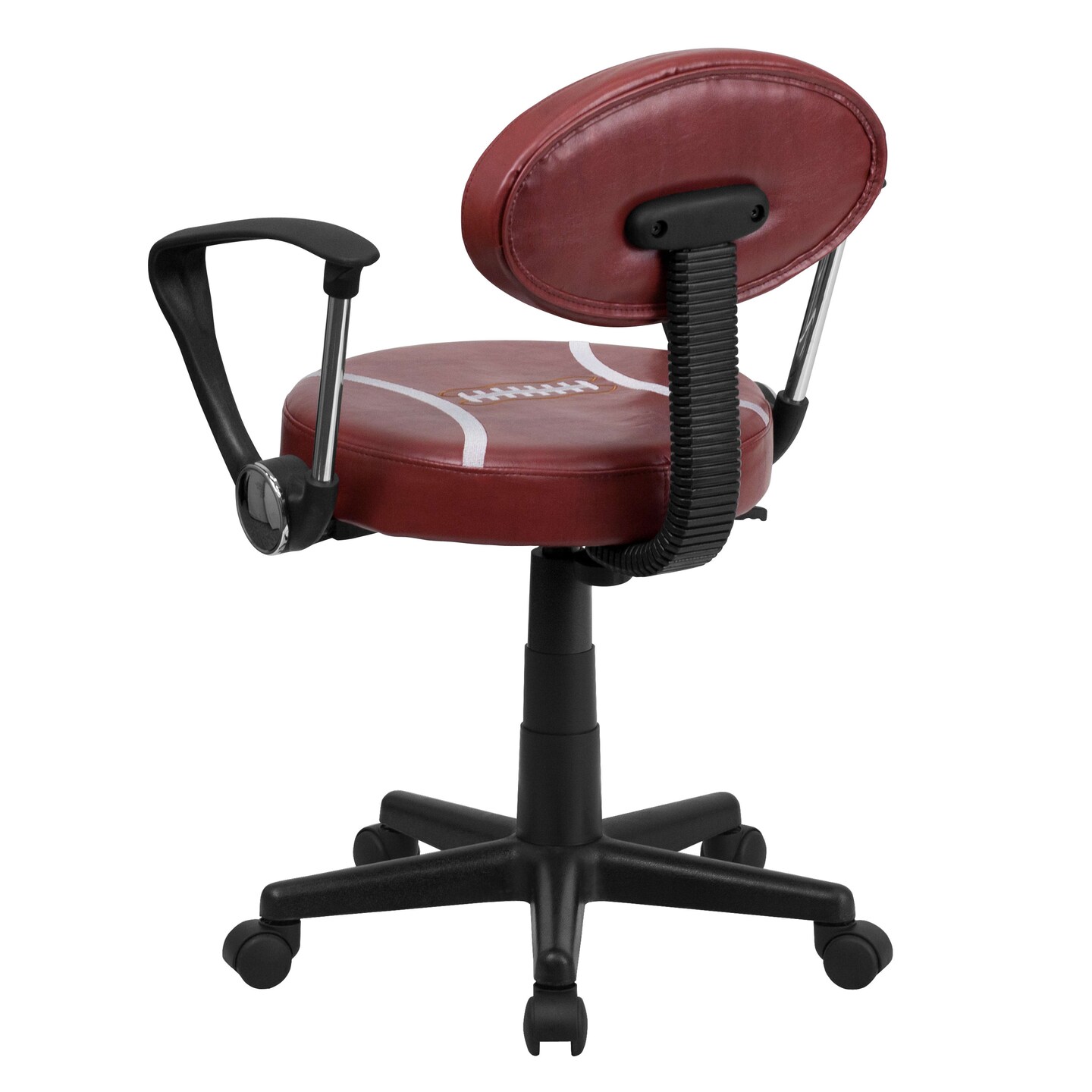 Emma and Oliver Sports Swivel Task Office Chair with Arms