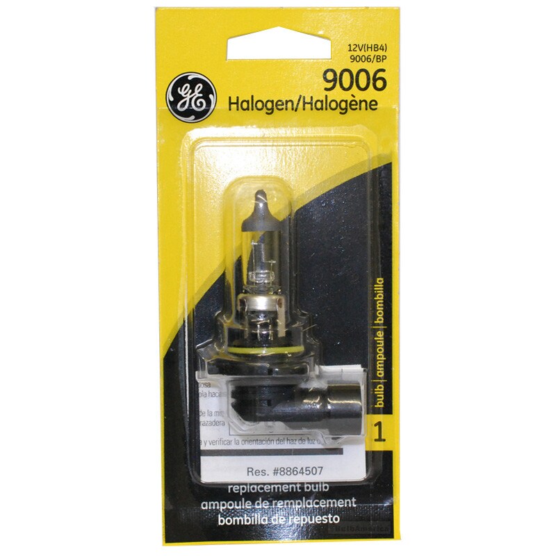 GE 18510 9006 - 55w 12.8v T4 P22d C-8 Miniature Automotive Bulb