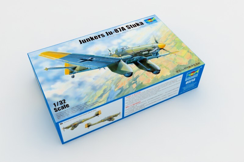 Trumpeter  1/32 JUNKERS JU-87A STUKA1/32 Plastic Model