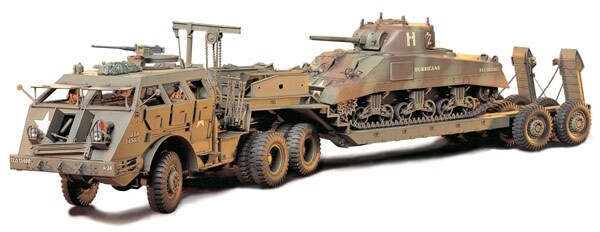 Tamiya  1/35 TAM35230 - 1/35 Tamiya Dragon Wagon US 40-Ton Tank Transporter Assembly Model