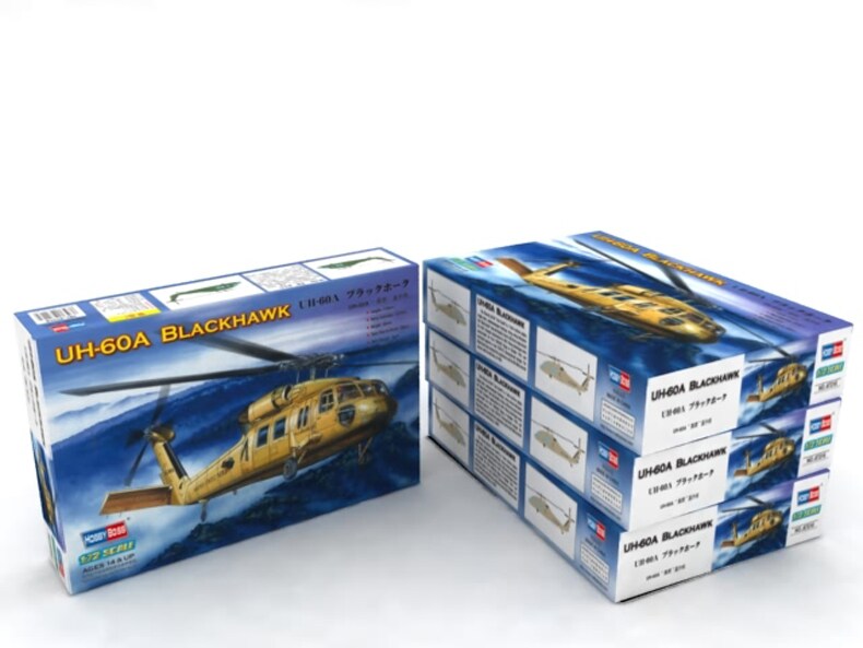HobbyBoss  1/72 UH-60A BLACKHAWK    HELICOPTER Plastic Model