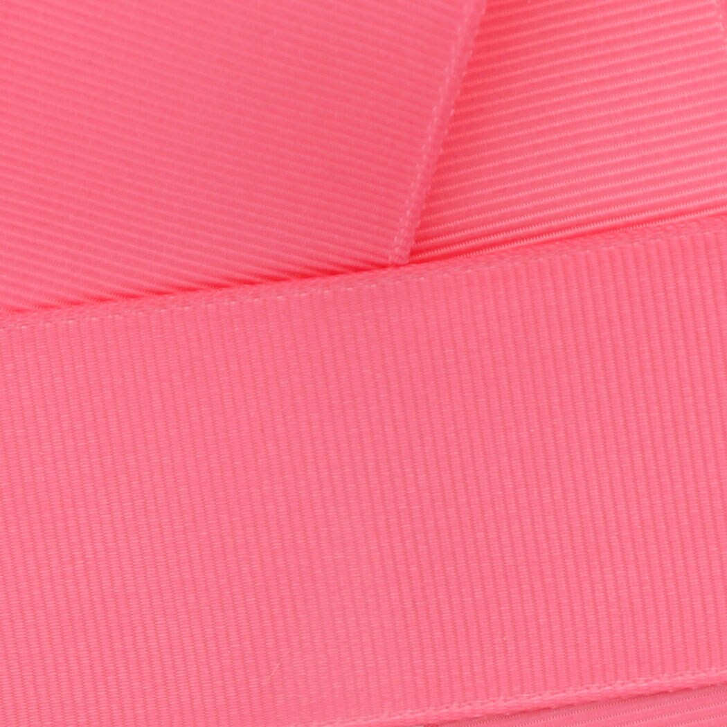 3/8&#x22; Grosgrain Ribbon Solid 210 Coral Rose 50 Yard