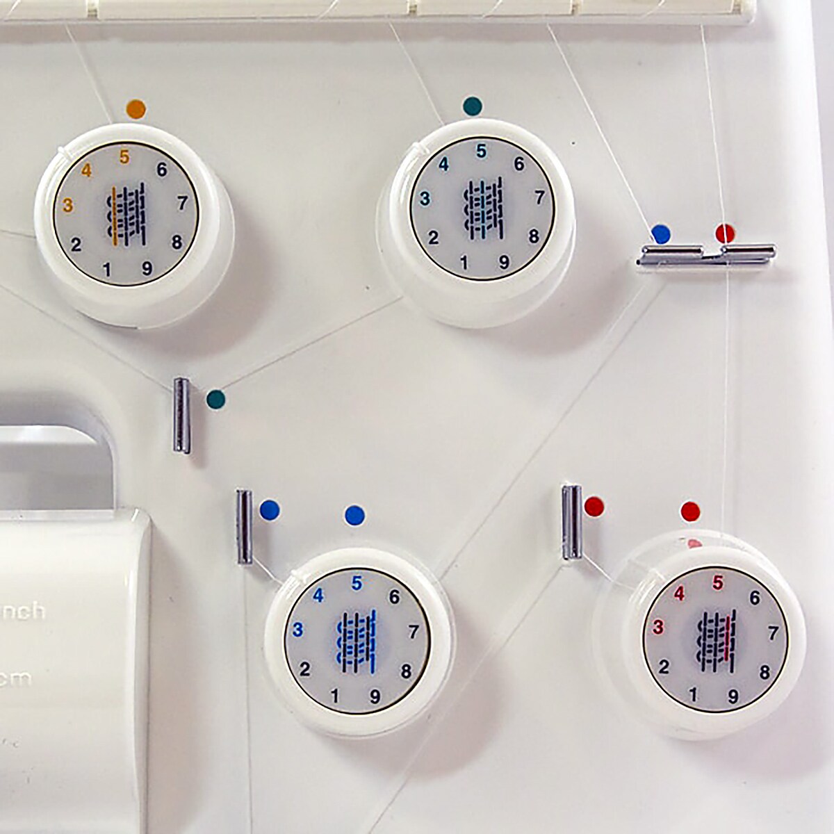 Juki MO-644D Garnet Portable Overlock Serger Sewing Machine