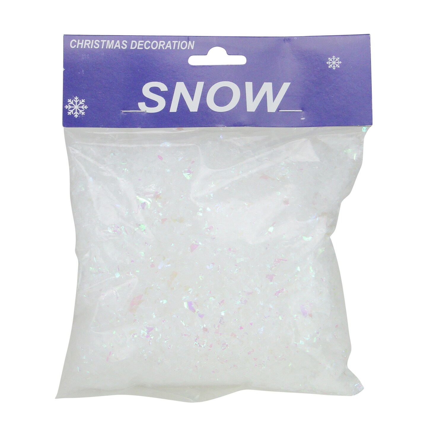 Northlight White Iridescent Artificial Snow Christmas Decoration 2 oz.