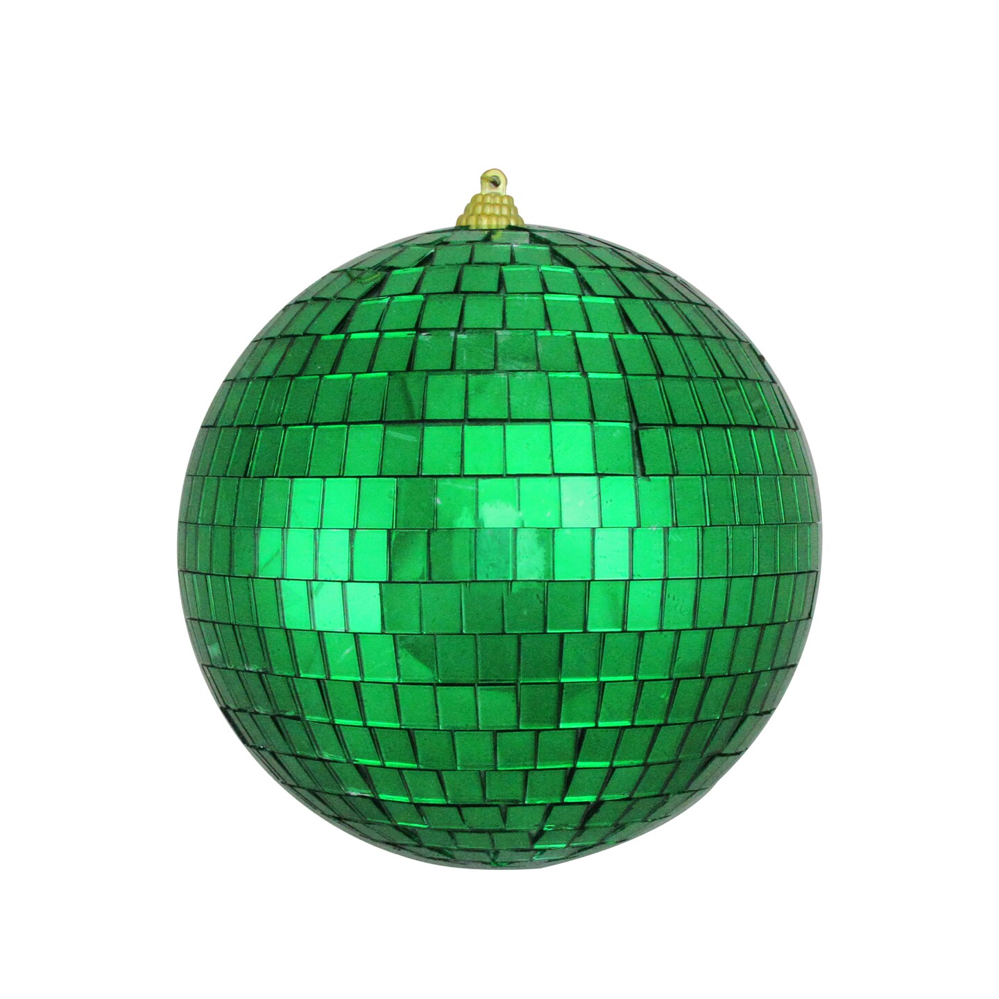 Northlight Green Mirrored Disco Ball Christmas Ornament 6&#x22; (150mm)