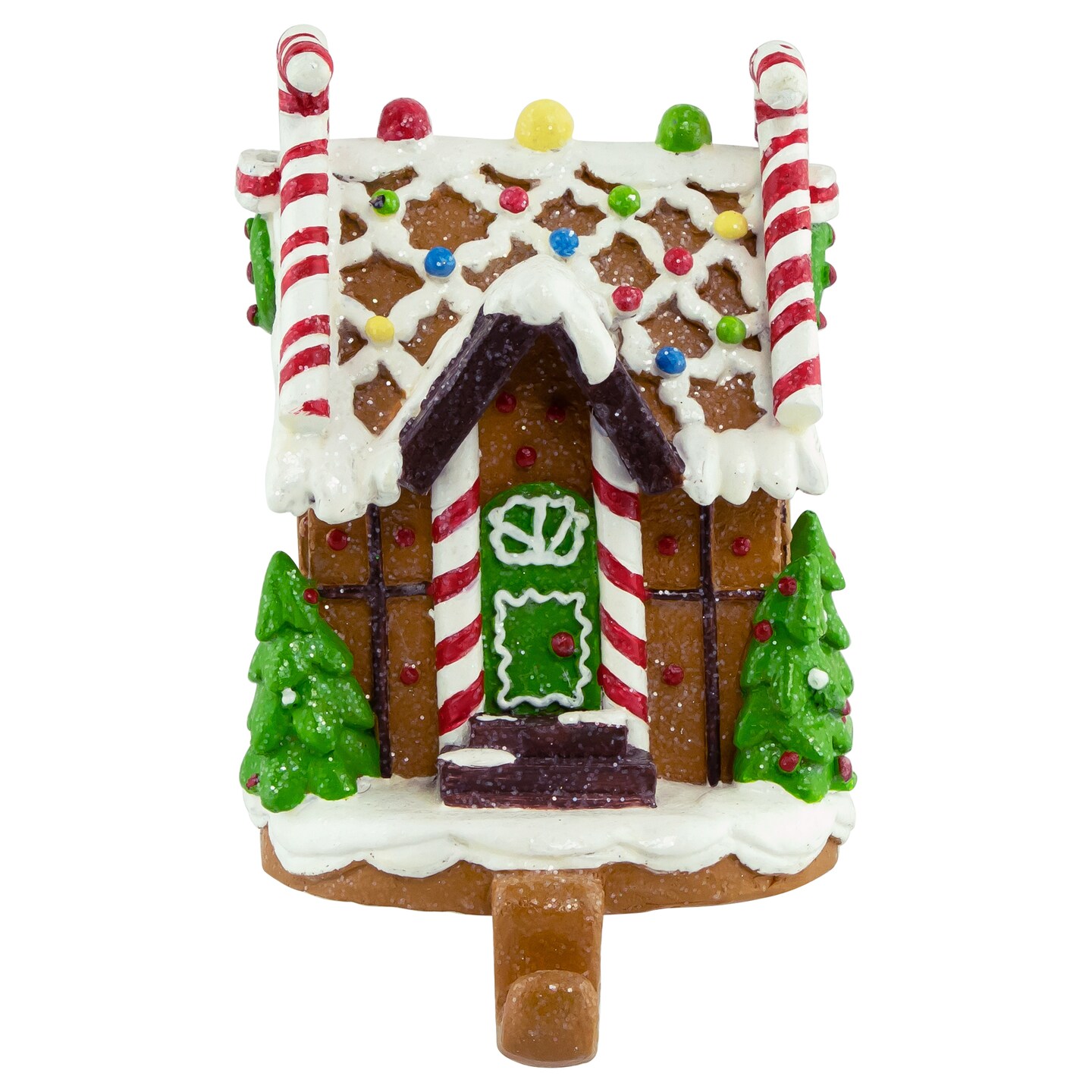 Northlight 6" Gingerbread House Christmas Stocking Holder