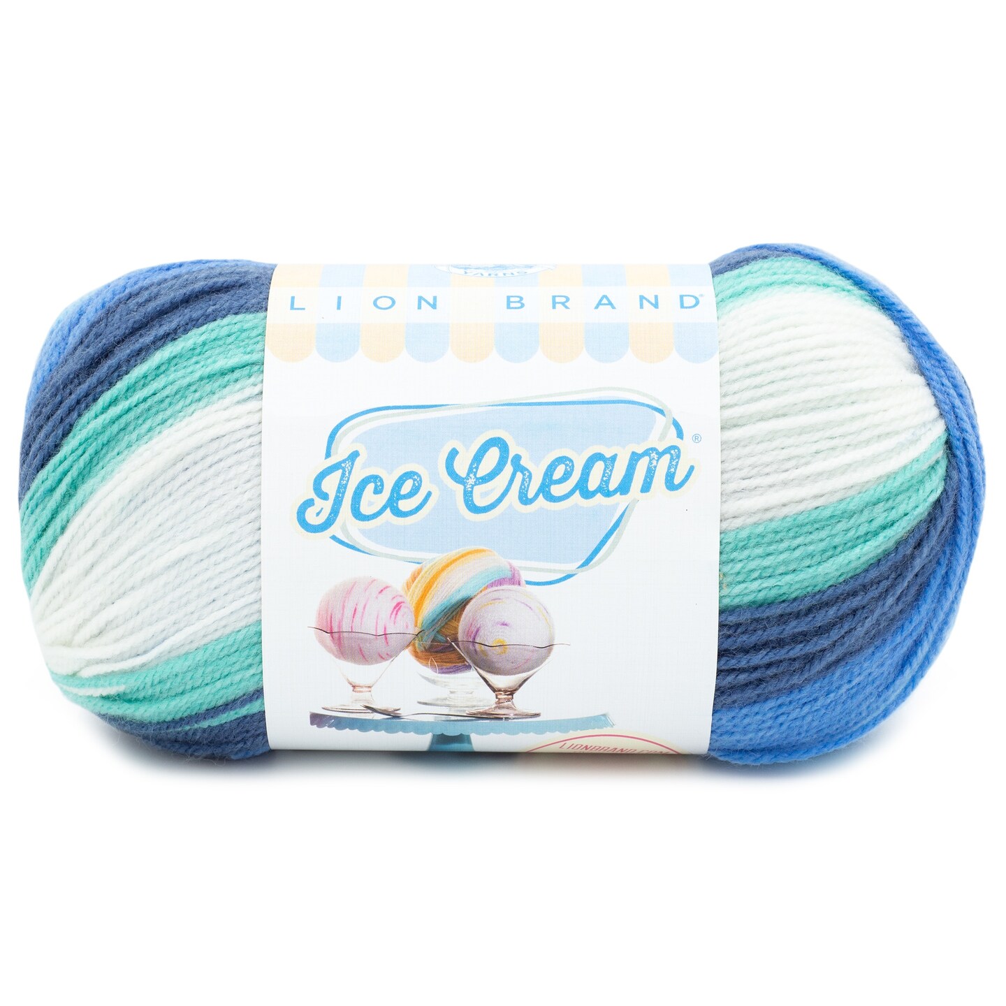 Lion Brand Ice Cream Yarn-Baseball Nut