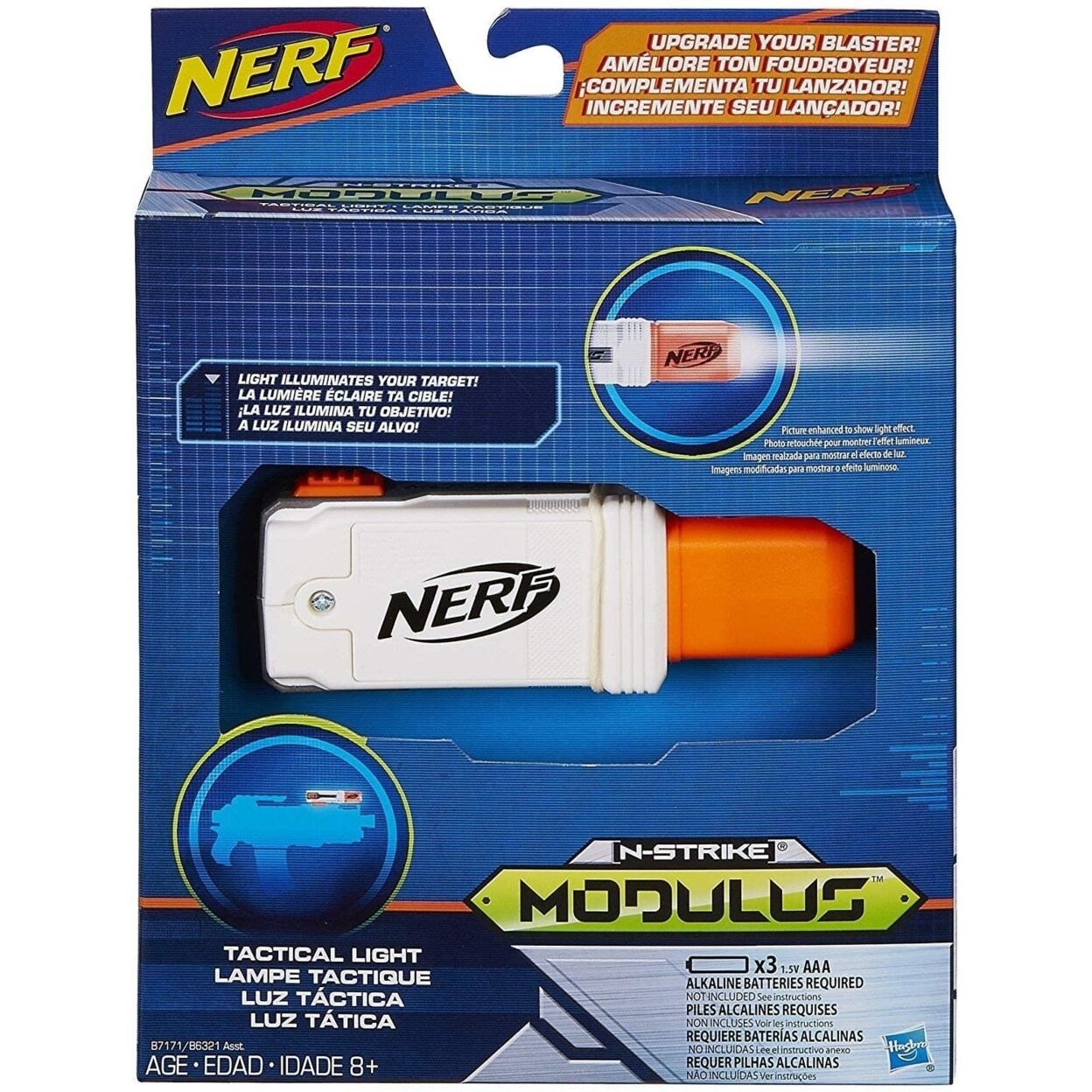 sædvanligt Alfabetisk orden Med vilje Hasbro Nerf Dart Blaster N-Strike Modulus Tactical Light Upgrade Attachment  | Michaels