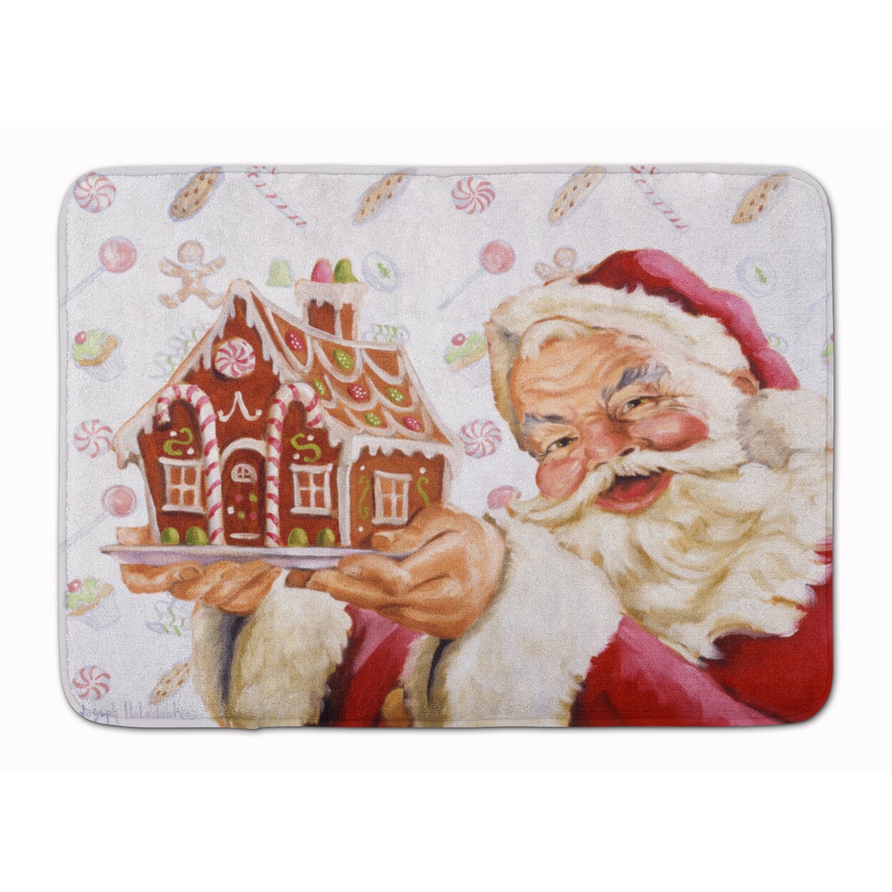 Christmas Kitchen Rugs and Mats Gingerbread Kitchen Decor Non Skid