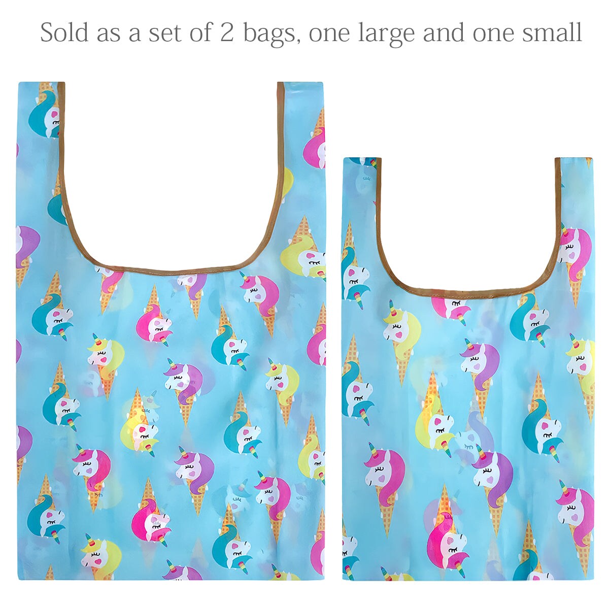 Wrapables JoliBag Collection Reusable Shopping Bag (Set of 2)
