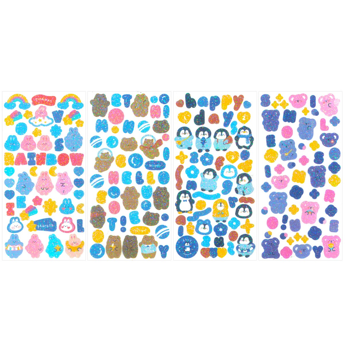 Wrapables Colorful Decorative Stickers for Scrapbooking, DIY Crafts, Stationery, Diary, Card Making