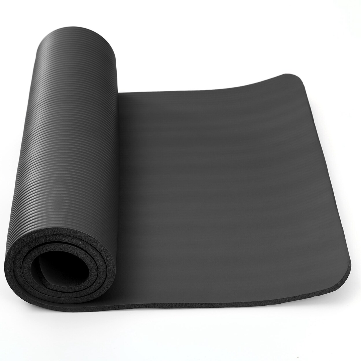 High Density Nbr Yoga Mat 0.6 Inch Thick Anti-Slip Exercise Mat 72X24 Inches