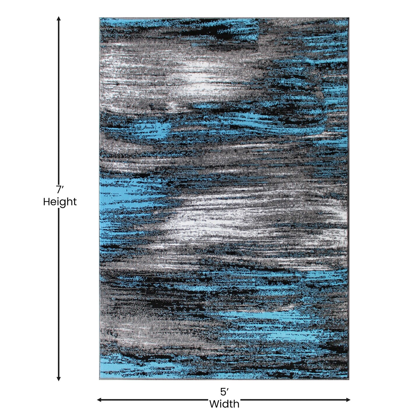 Masada Rugs Trendz Collection Modern Contemporary Area Rug - Design Trz863