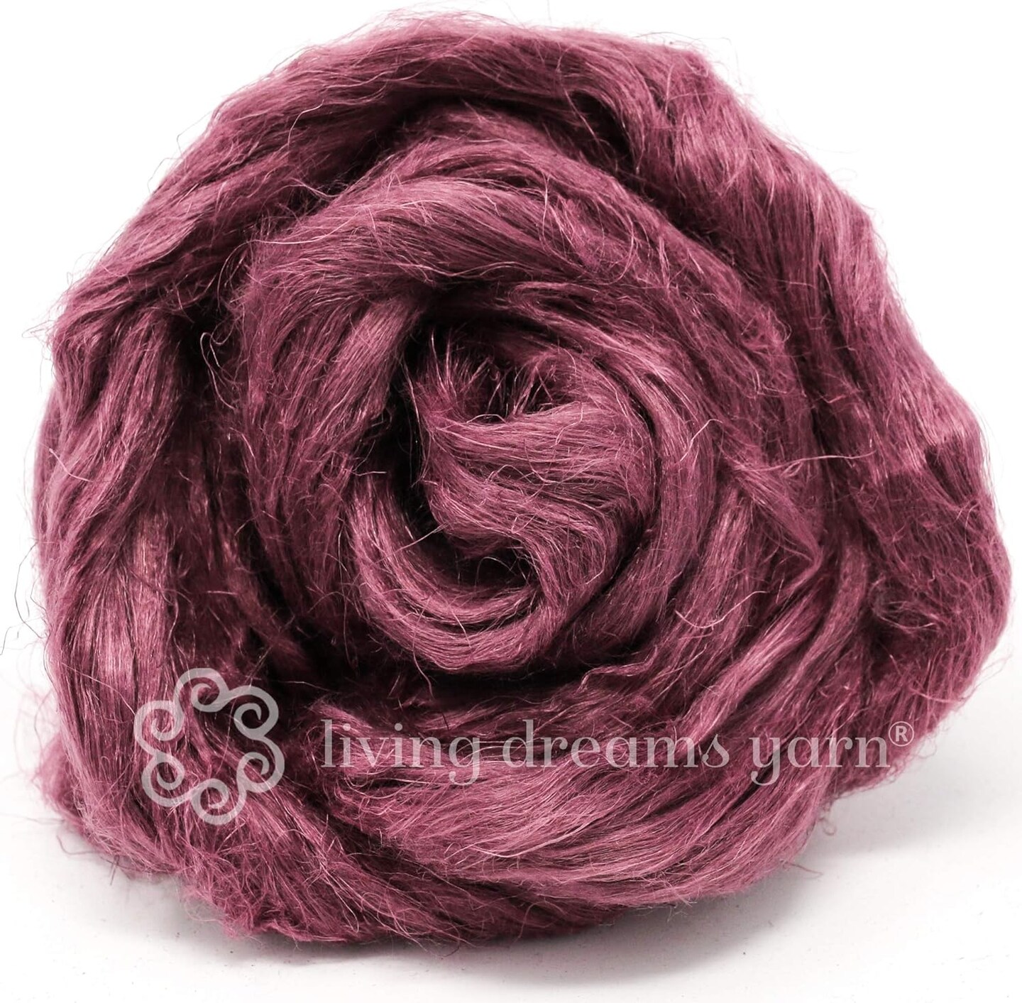 Flax/Linen - Beautifully Dyed Vivid Colors, Combed Top Roving for Spinning, Blending, Felting, Weaving.