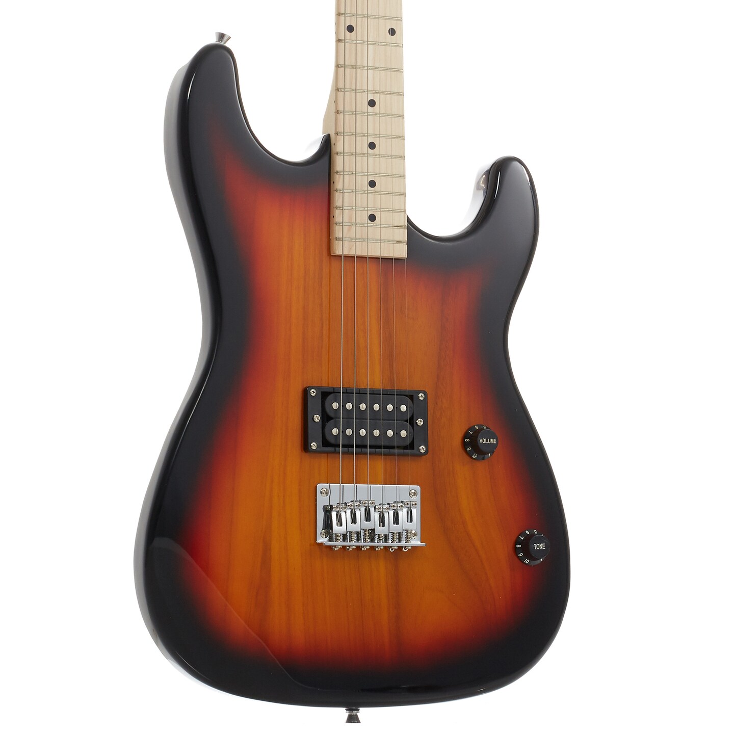 Davison Guitars Full Size Electric Guitar with 10-Watt Amp - Right Handed Beginner Kit with Gig Bag and Accessories