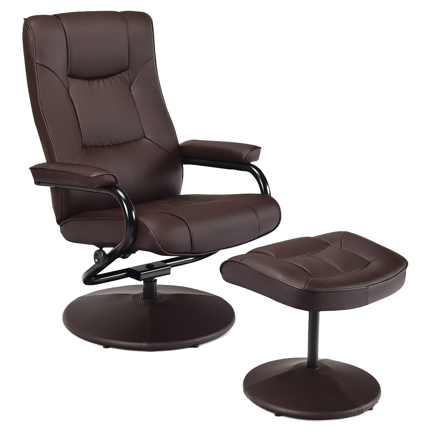 Costway Ergonomic Kneeling Chair Rocking Stool Upright Posture Office  Furniture Grey