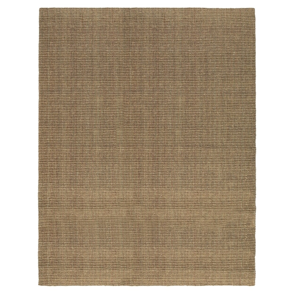 Saltoro Sherpi Quell 8 x 10 Handwoven Area Rug, Natural Brown Seagrass, Braided Design-