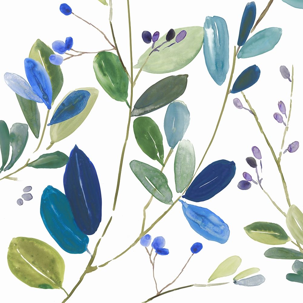 Blue Accents II Poster Print by Asia Jensen - Item # VARPDXJN367A