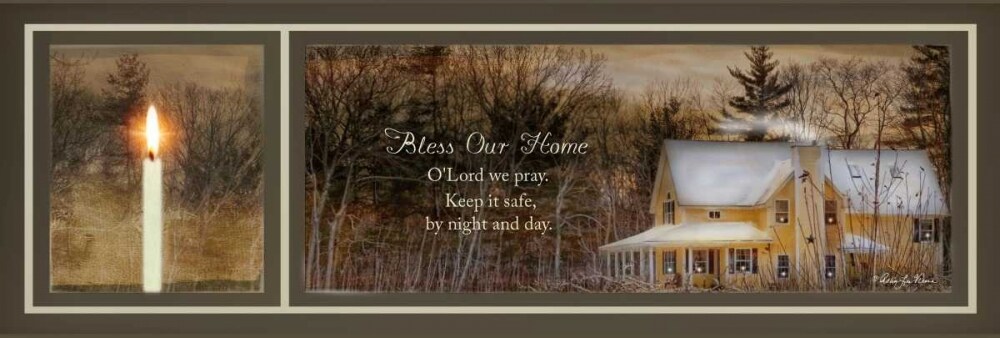 God Bless Our Home Poster Print by Robin-Lee Vieira - Item # VARPDXRLV543