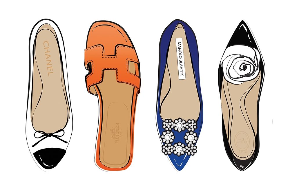 Designer Shoes Poster Print by Martina Pavlova # MPA117105