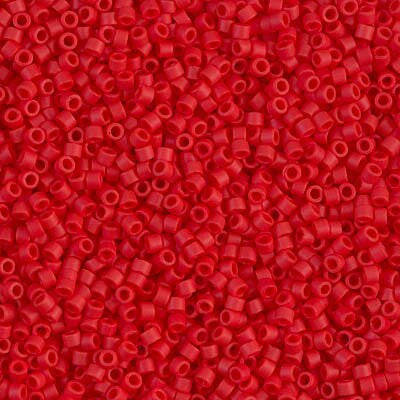 Miyuki Delica Bead 11/0 - DB0753 - Matte Opaque Red