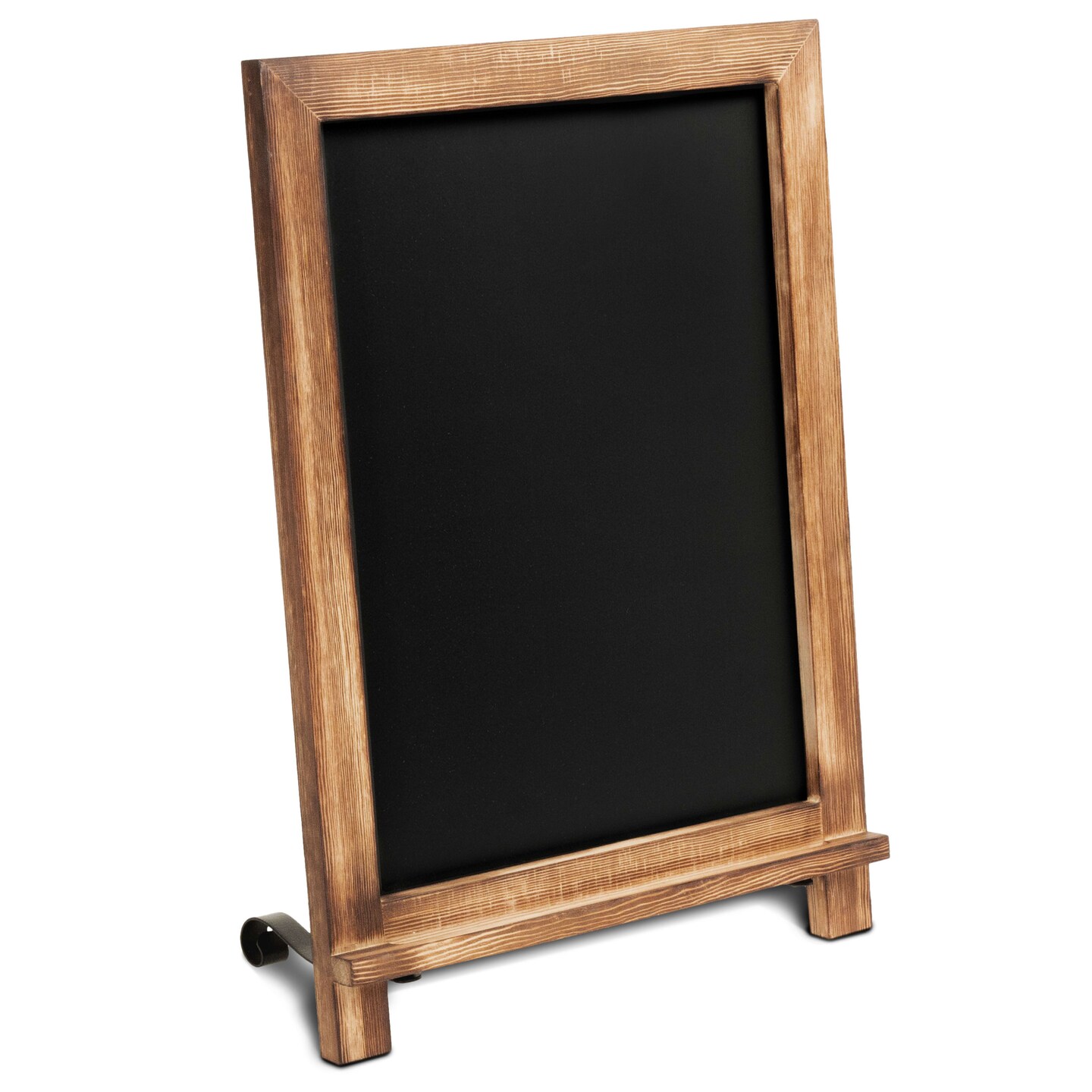 HBCY Creations Hanging or Tabletop Chalkboard with Legs/Wedding Table Sign/Kitchen Countertop Memo Board