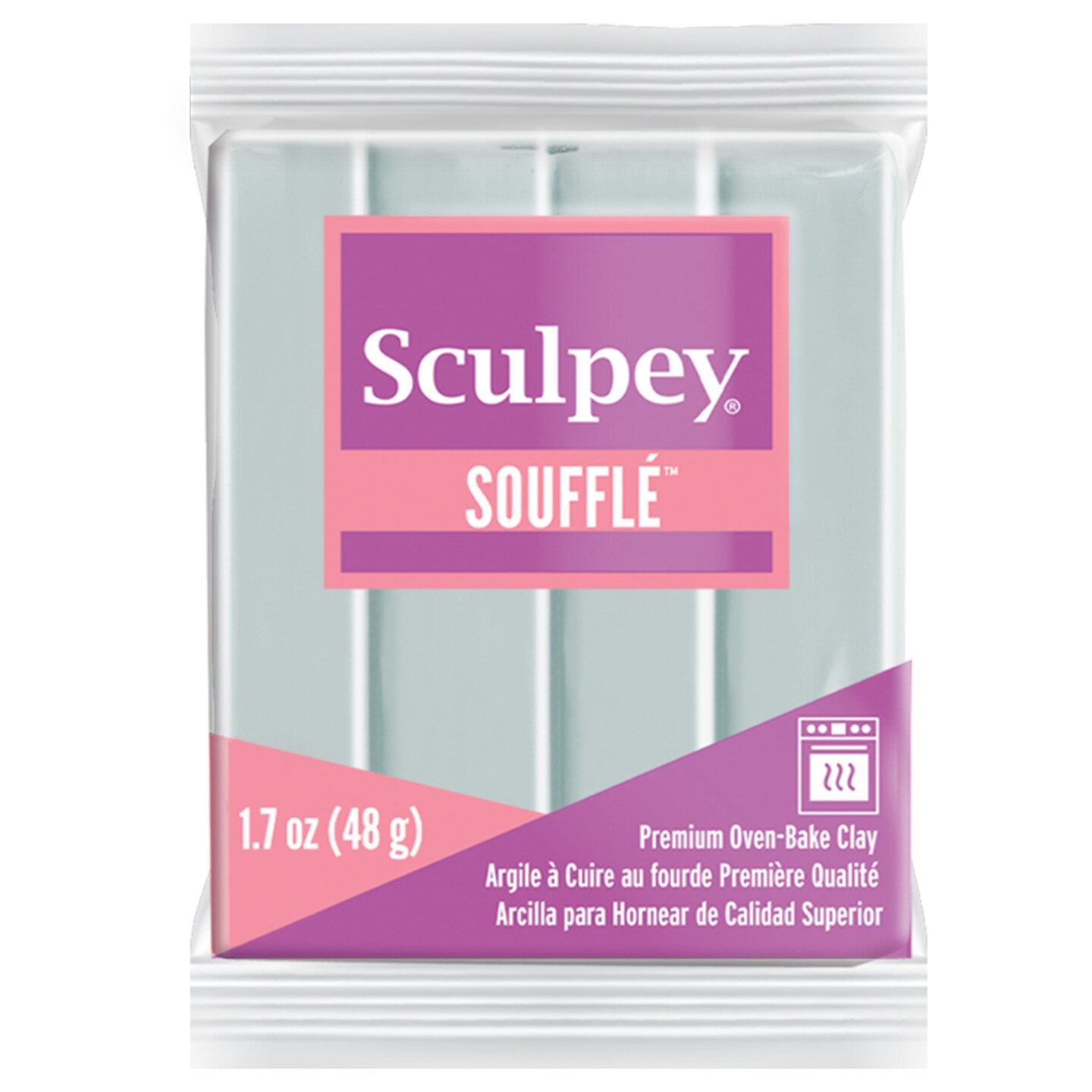 Sculpey Souffle Clay 1.7oz-Glacier
