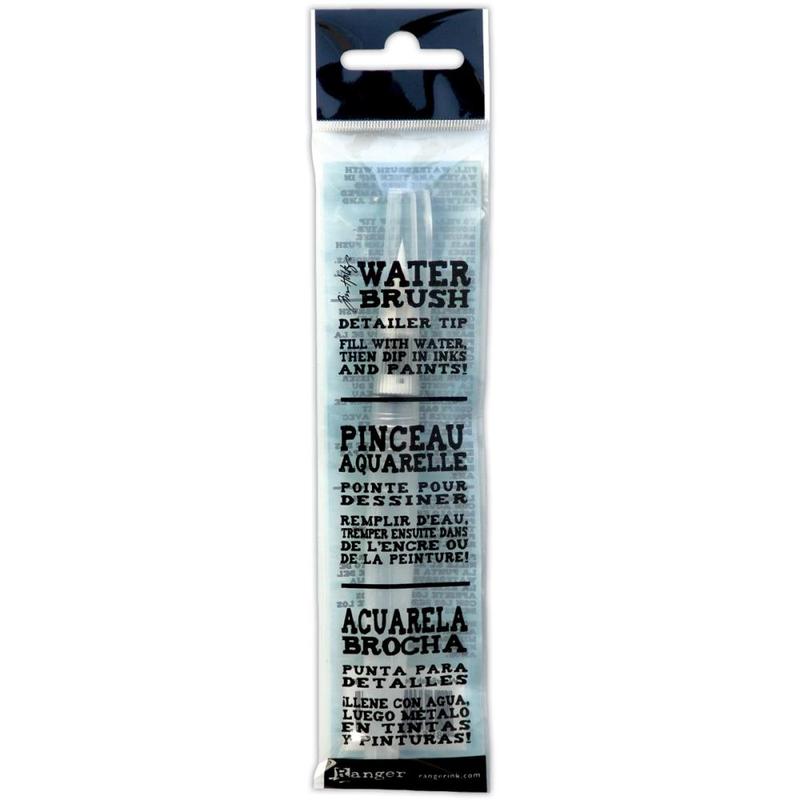 Tim Holtz Water Brush With Detailer Tip - Ranger