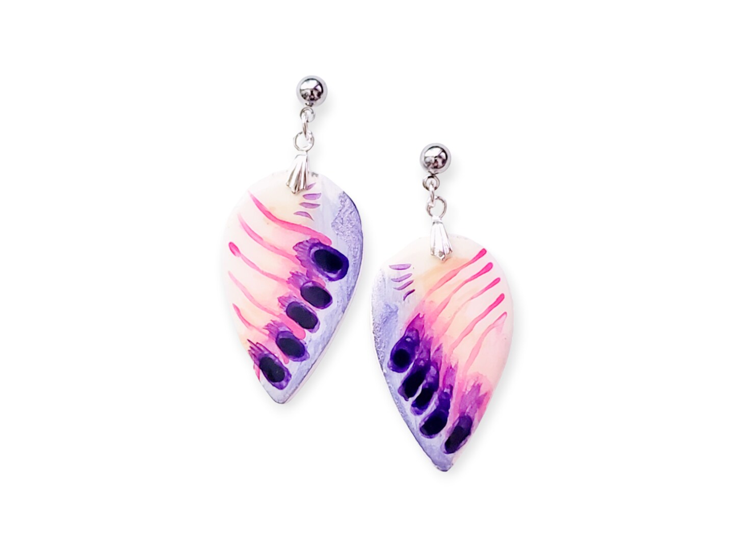 Copper Butterfly Wing Dangle Earrings from Costa Rica - Amazing Wings |  NOVICA