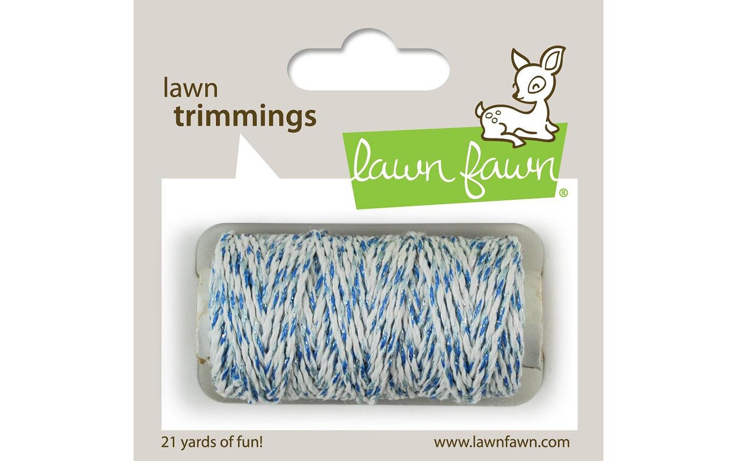 Lawn Fawn Lawn Trimmings Cord Sparkle Ocean