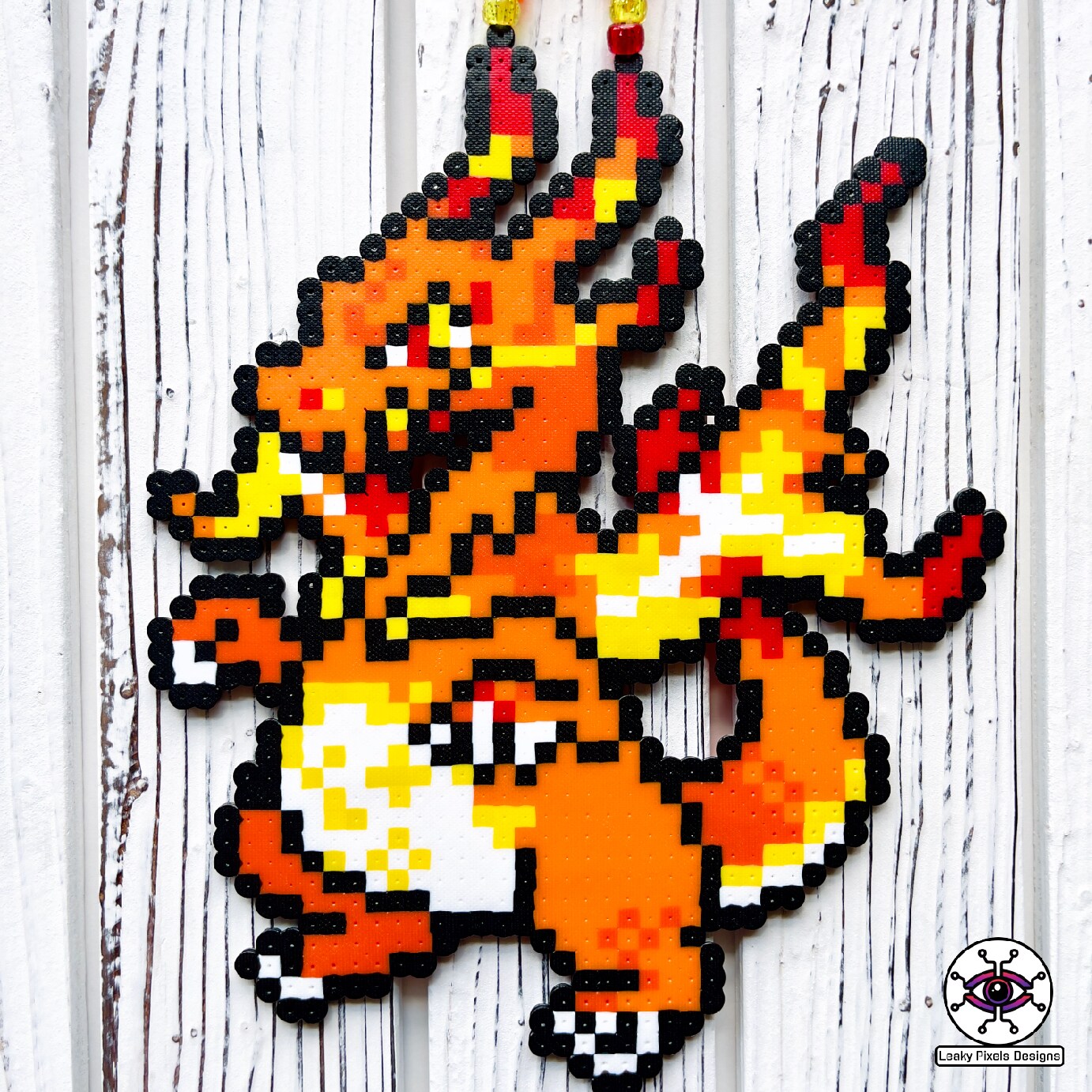 Gigantamax Charizard Perler Necklace MakerPlace by Michaels