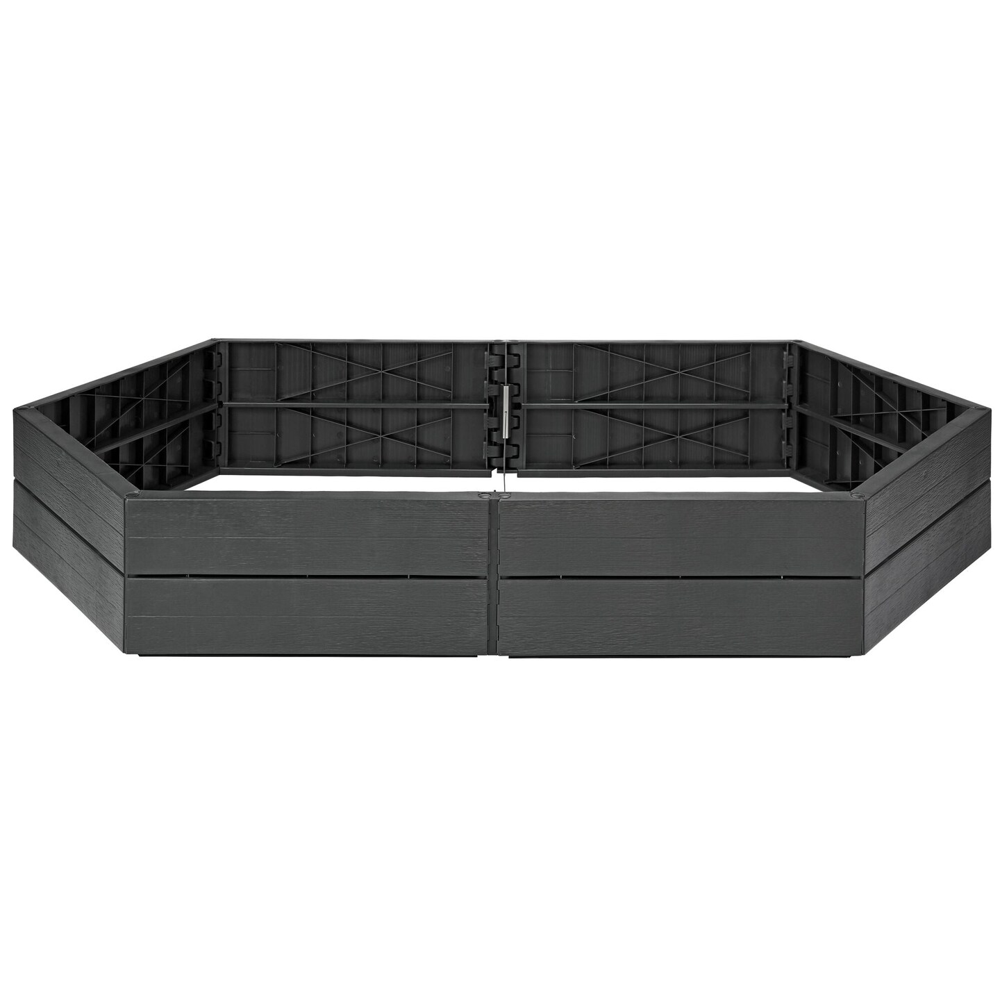 BLACK+DECKER Raised Garden Bed 5 ft, Customizable and Easy Assembly (BDSTGA95810)