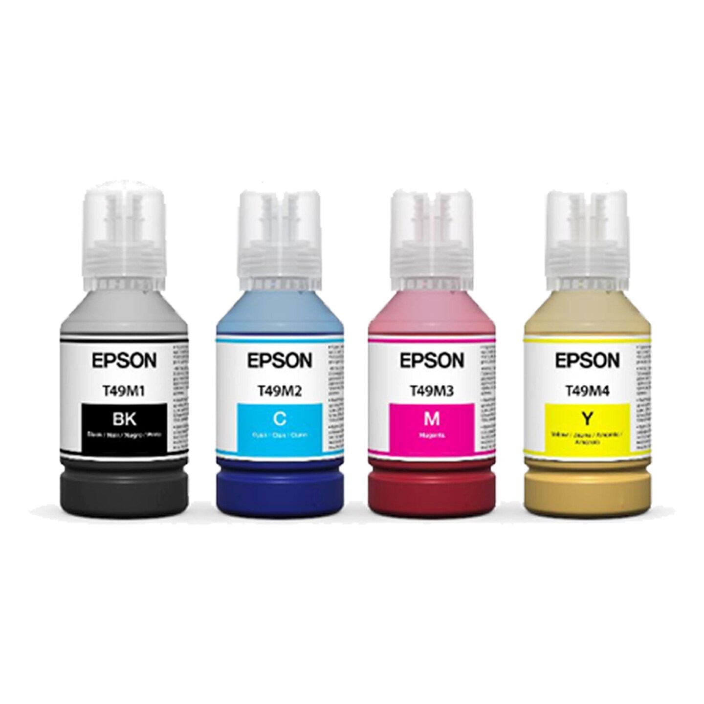 Epson Ink Set For F170 &#x26; F570 - 4 Pack with 200 Sheets of Epson Paper