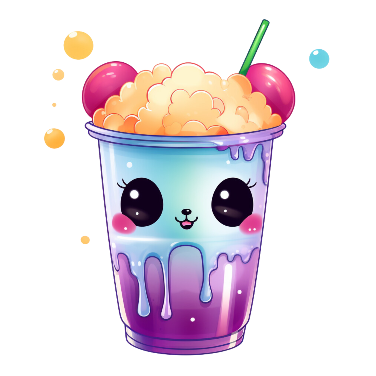 Kawaii Stickers Cute Stickers Kawaii Water Bottle Sticker