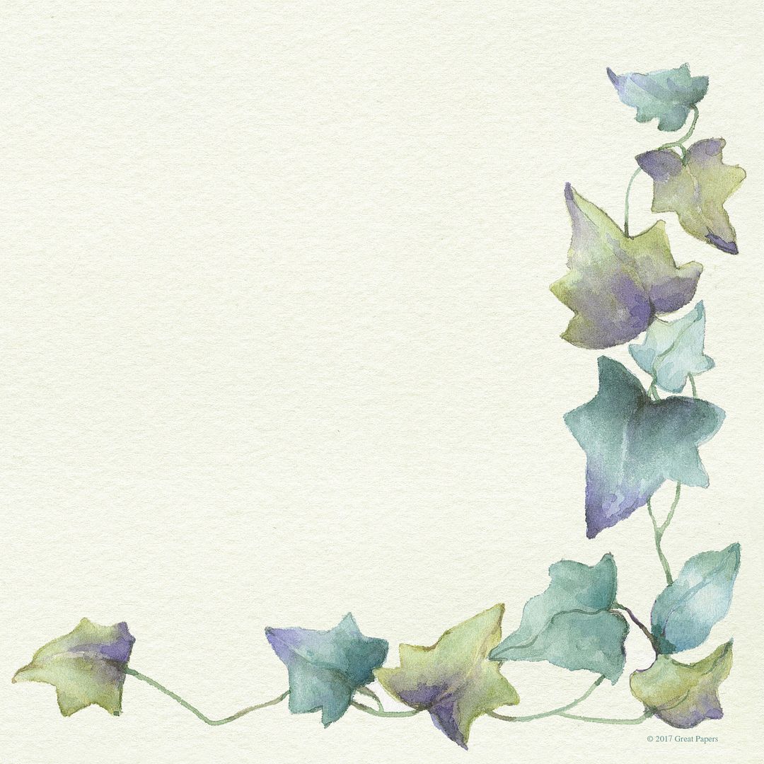 Great Papers! Painted Border Letterhead, 100 GSM 8.5” x 11” Printer Friendly, 80 Sheet Pack (2013188)