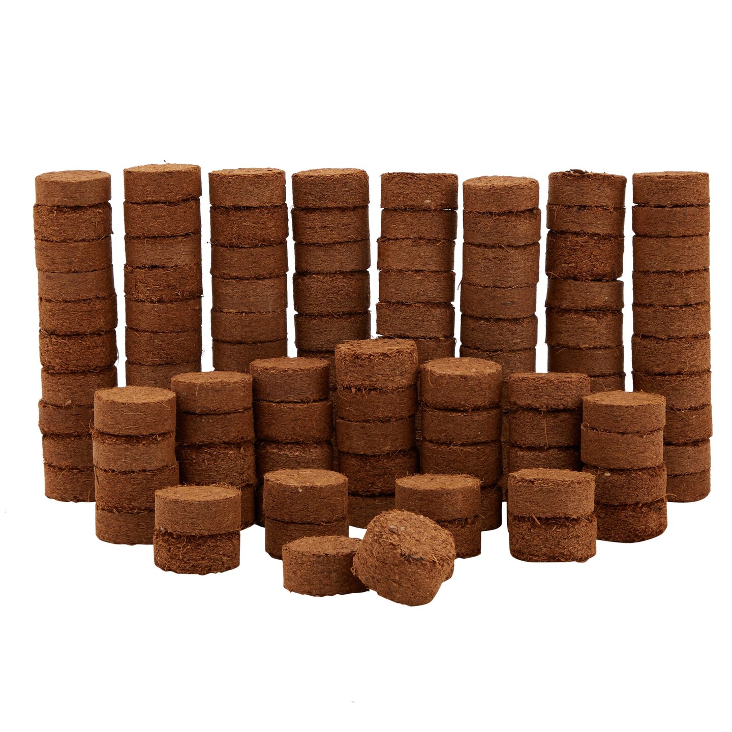 120 Pack Compressed Coco Coir Plant Pot Discs, Bulk Gardening Seed Starters  for Soil (1.5 In)