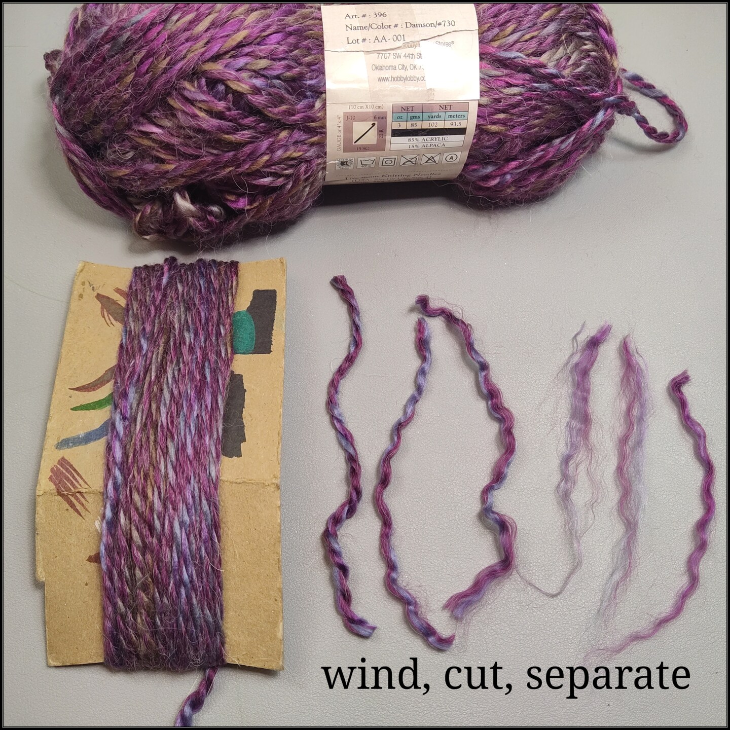 How to Reroot Doll Hair with Yarn image 6