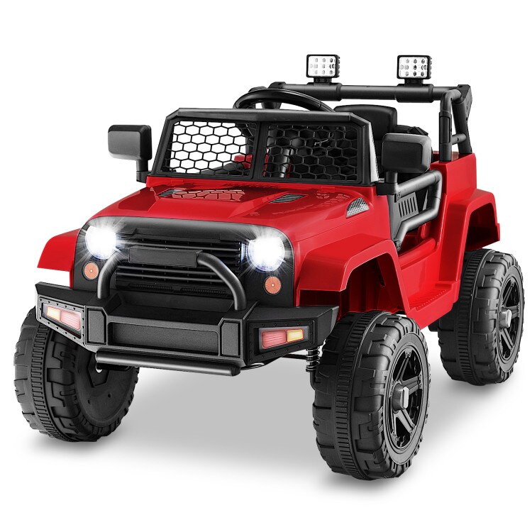 12V Kids Ride On Truck with Remote Control and Headlights