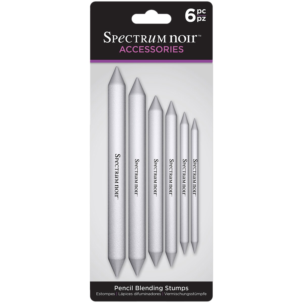 Spectrum Noir Pencil Blending Stumps-6/Pkg
