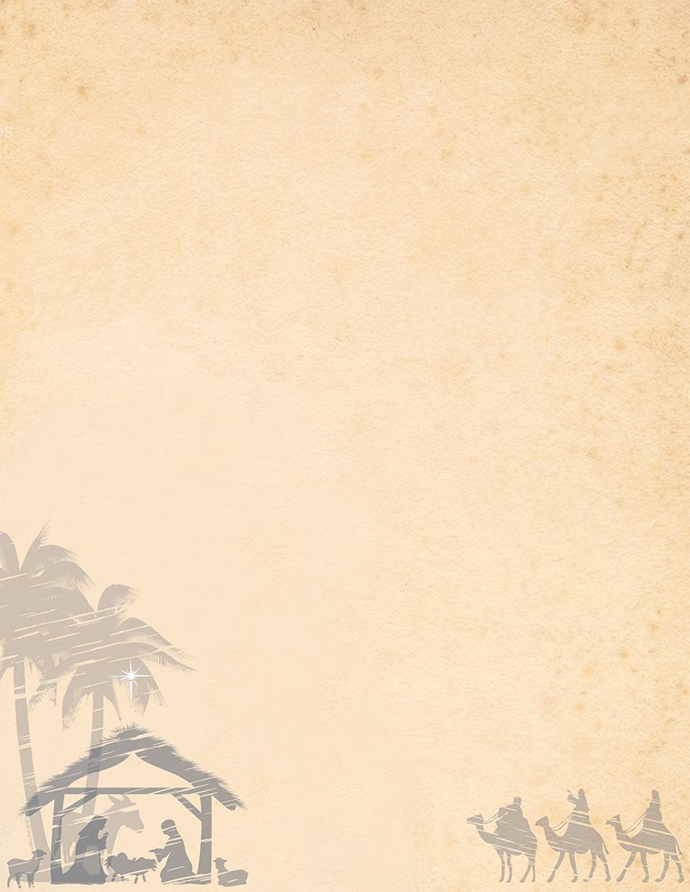 Great Papers! Holy Night Holiday Stationery Letterhead, 8.5" x 11", Inkjet and Laser Printer Compatible, 80 count