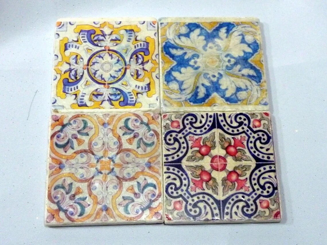 Moroccan Tile Coasters