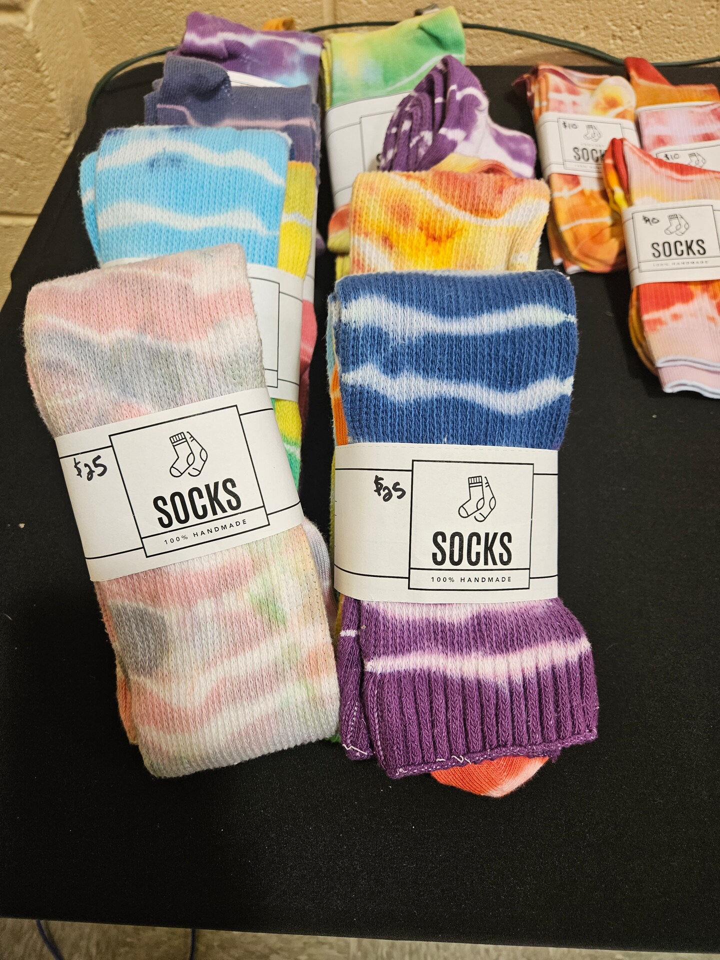 Merino Tube Socks in Ink tie-dye – Satisfy