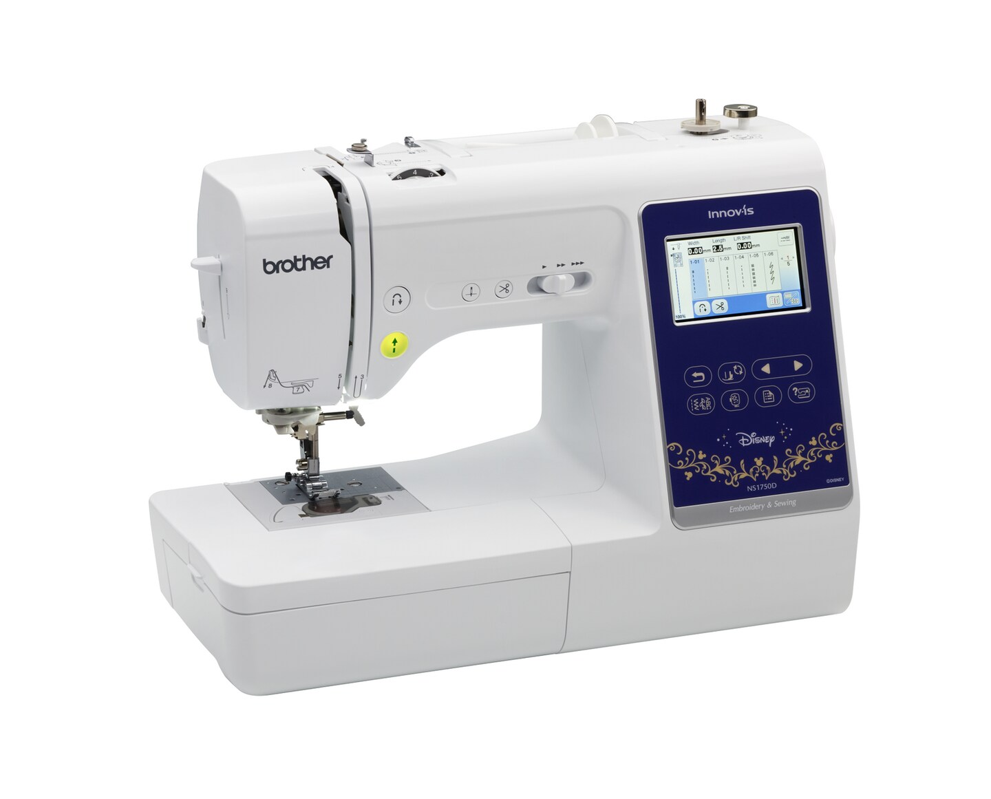 Brother Innov-is NS1750D Sewing and Embroidery Machine 4x4 With SABESBLUE Software and $199 Bonus Bundle