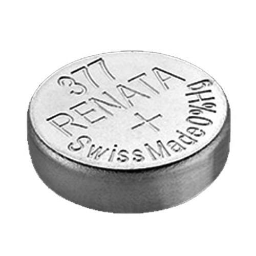 2 X (Renata) Battery 377 (SR626SW) SILVER 1.55V (SWISS MADE)